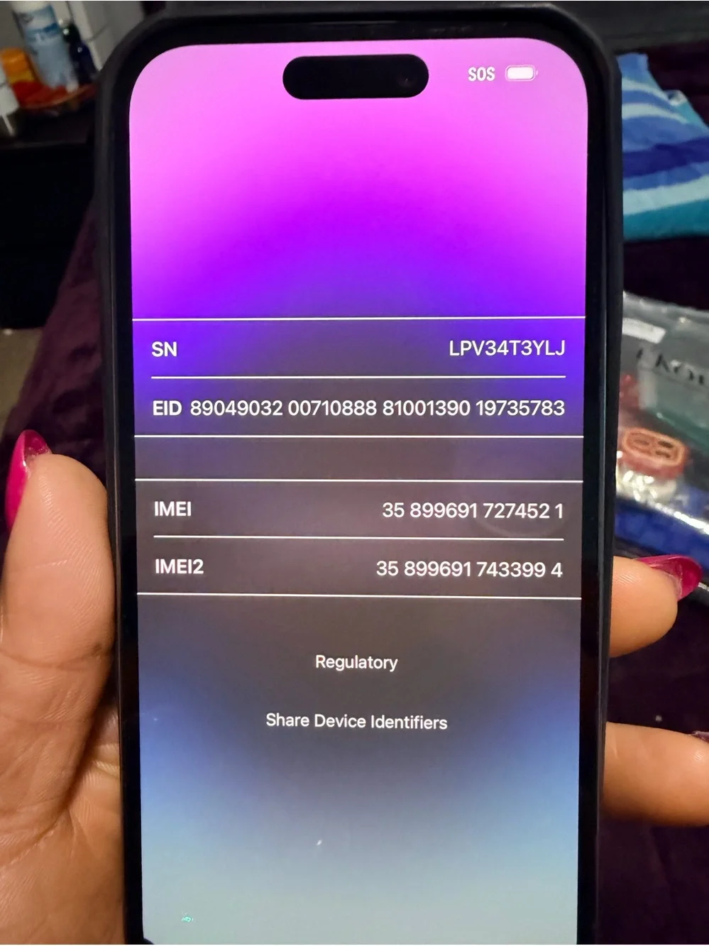 iphone 14 Pro purple 256gb Unlocked